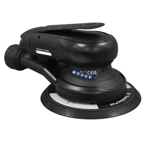 Sealey SA803 Air Palm Orbital Sander Ø150mm Dust-Free - additional view 2