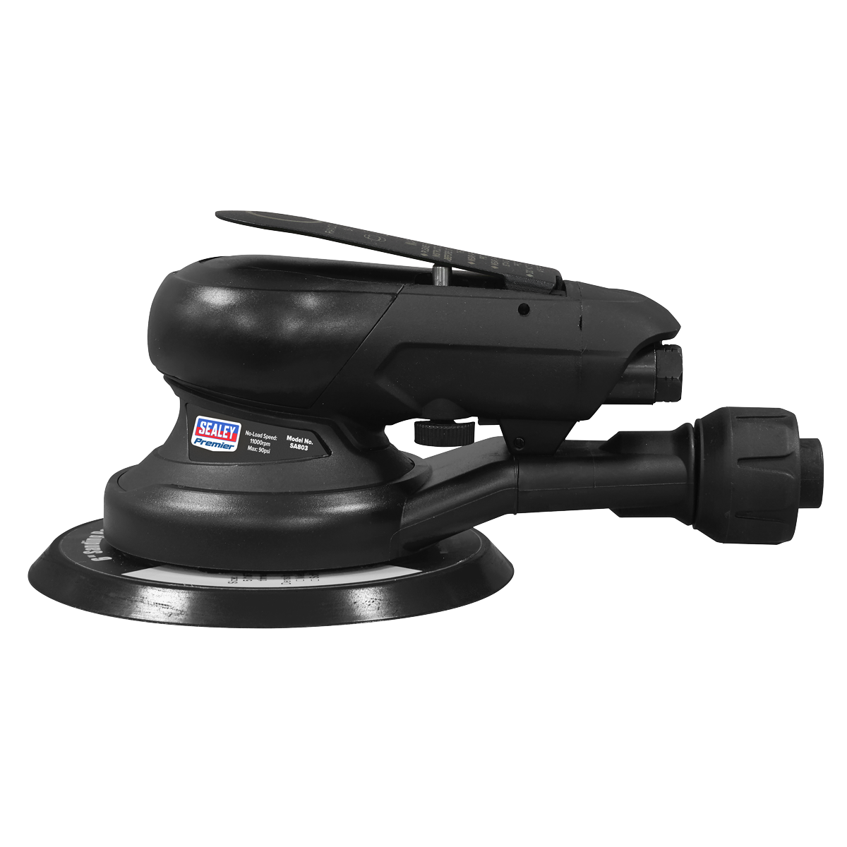 Sealey SA803 Air Palm Orbital Sander Ø150mm Dust-Free - additional view 3