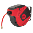 Sealey SA821 10m Auto-Rewind Control PU Air Hose Reel 8mm ID