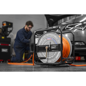 Sealey SA827 30m Swivel Air Hose Reel 6mm ID - additional view 4