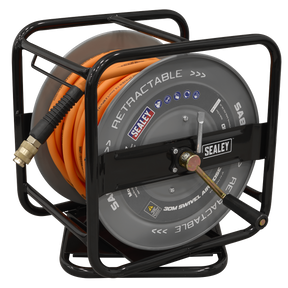 Sealey SA827 30m Swivel Air Hose Reel 6mm ID