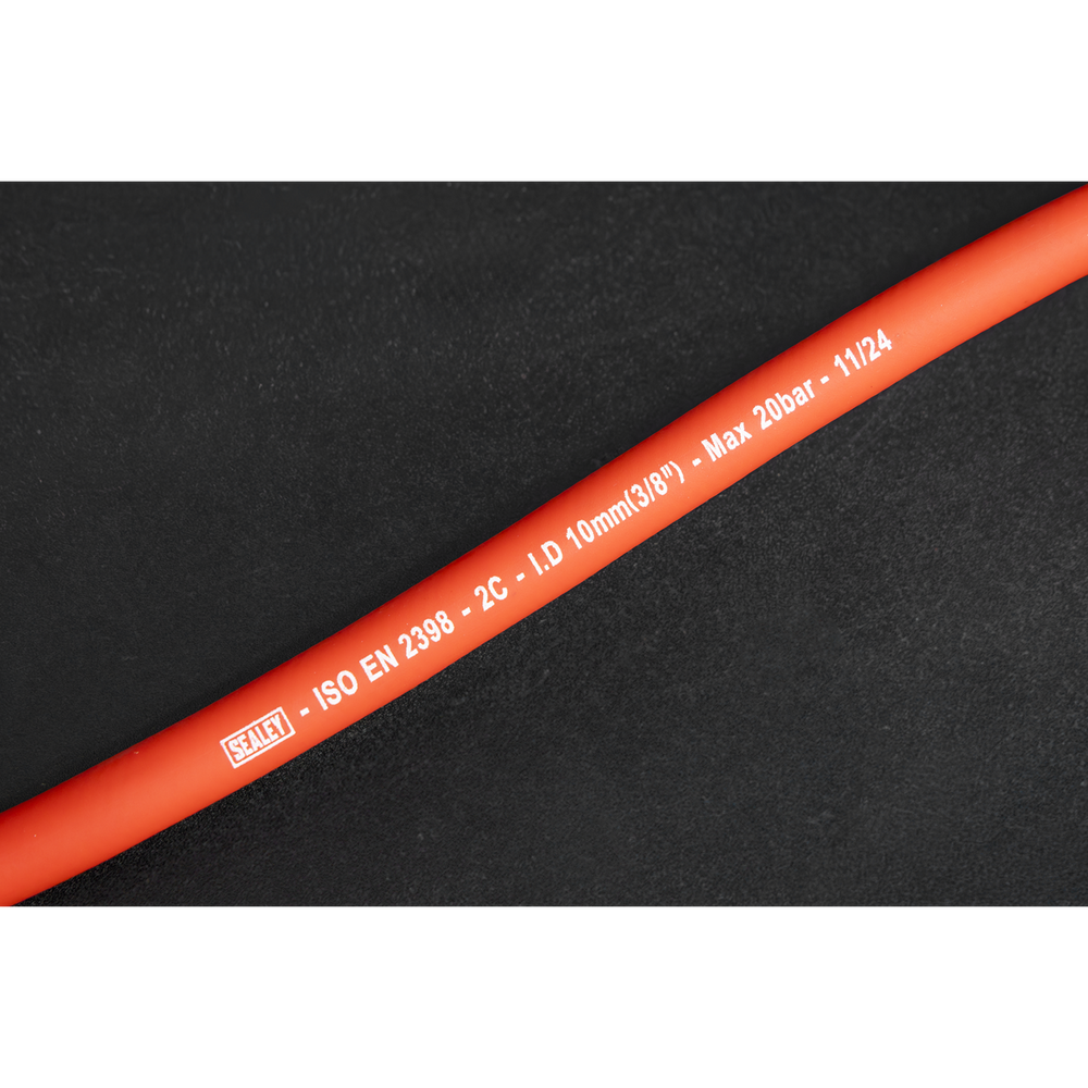 Sealey SA84 8m Retractable Rubber Air Hose with Steel Reel 10mm ID - additional view 5