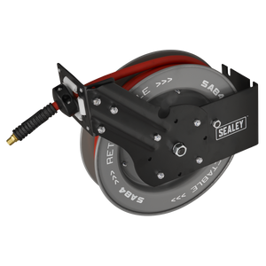 Sealey SA84 8m Retractable Rubber Air Hose with Steel Reel 10mm ID - additional view 3