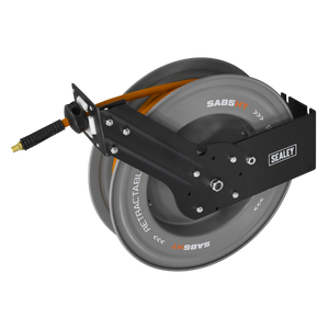 Sealey SA85HY 20m Retractable High-Visibility Hybrid Air Hose with Steel Reel 10mm ID - additional view 3