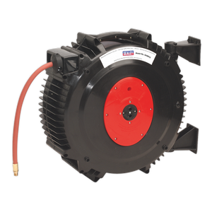 Sealey SA8812 15m Retractable Rubber Air Hose Reel 13mm ID - additional view 2