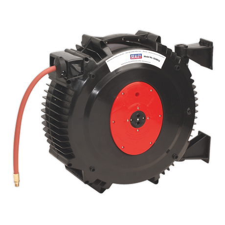 Sealey SA8812 15m Retractable Rubber Air Hose Reel 13mm ID - additional view 2