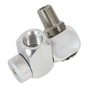 Sealey SA900 Z-Swivel Air Hose Connector with Regulator 1/4"BSP
