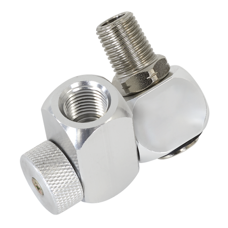 Sealey SA900 Z-Swivel Air Hose Connector with Regulator 1/4"BSP