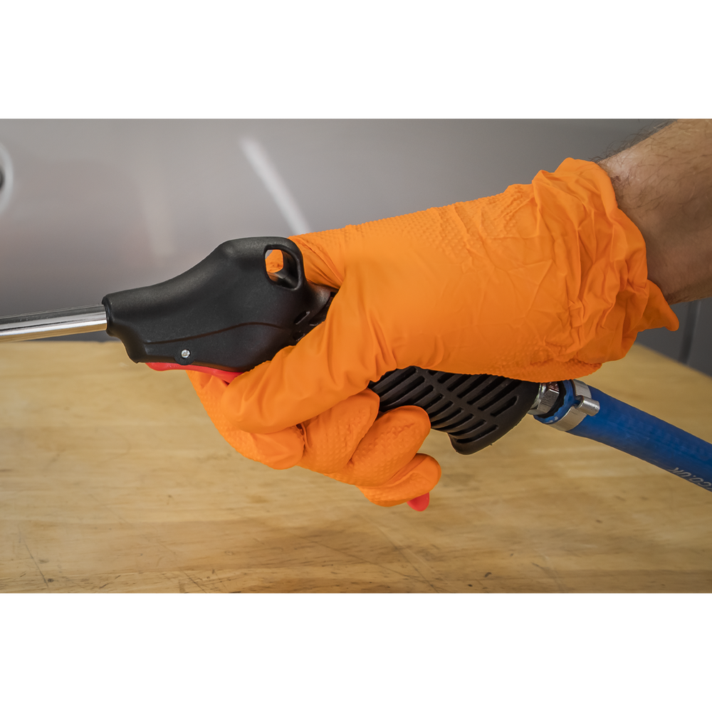 Sealey SA9131 Air Blow Gun 100mm with 1/4"BSP Air Inlet & Safety Nozzle - additional view 4