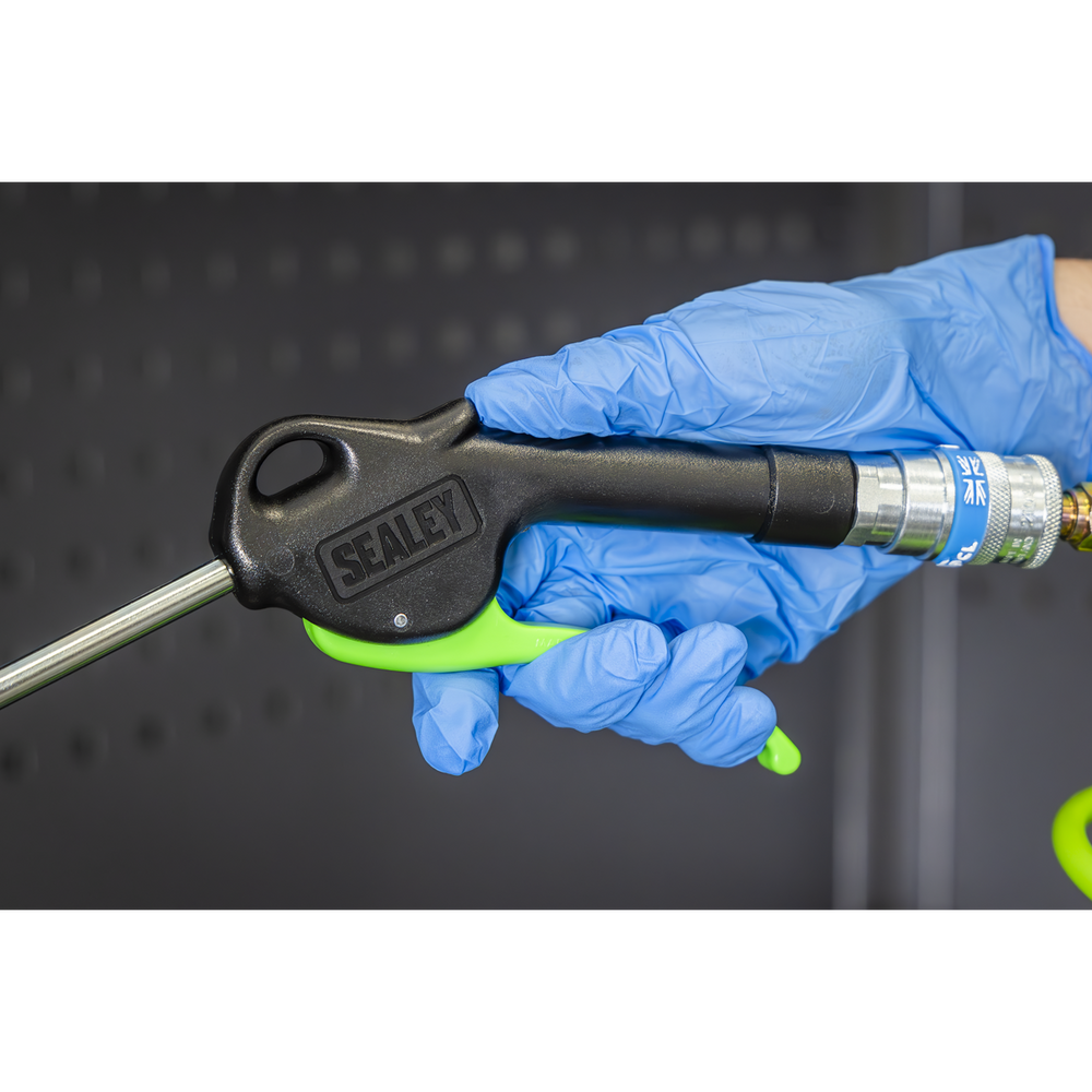 Sealey SA9231 Premier Air Blow Gun with Angled Lance 1/4"BSP Air Inlet 280 x 8mm - additional view 8