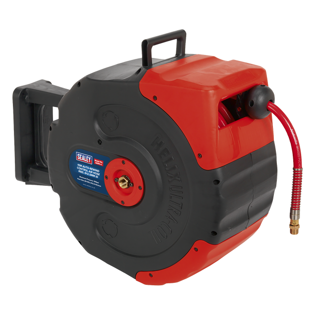 Sealey SA94 15m Auto-Rewind Control Air Hose Reel 12.5mm ID