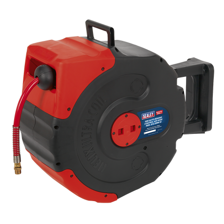Sealey SA94 15m Auto-Rewind Control Air Hose Reel 12.5mm ID - additional view 2