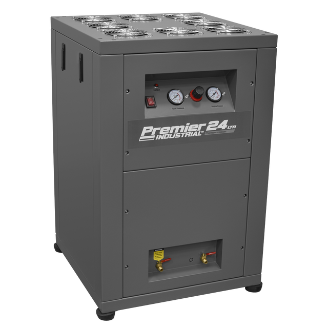 Sealey SAC01VLN 24L Oil Free Low Noise Direct Drive Air Compressor 3hp