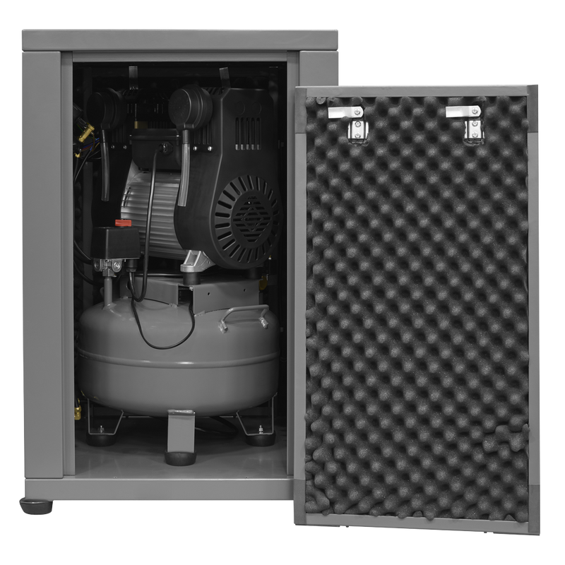 Sealey SAC01VLN 24L Oil Free Low Noise Direct Drive Air Compressor 3hp - additional view 6