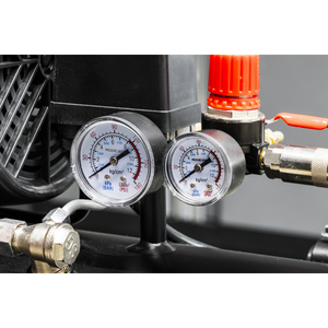 Sealey SAC10002 Air Compressor 100L V-Twin Oil Free Direct Drive 3hp - additional view 3