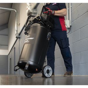 Sealey SAC100V 100L Oil Free Belt Drive Vertical Compressor 2.5hp - additional view 9
