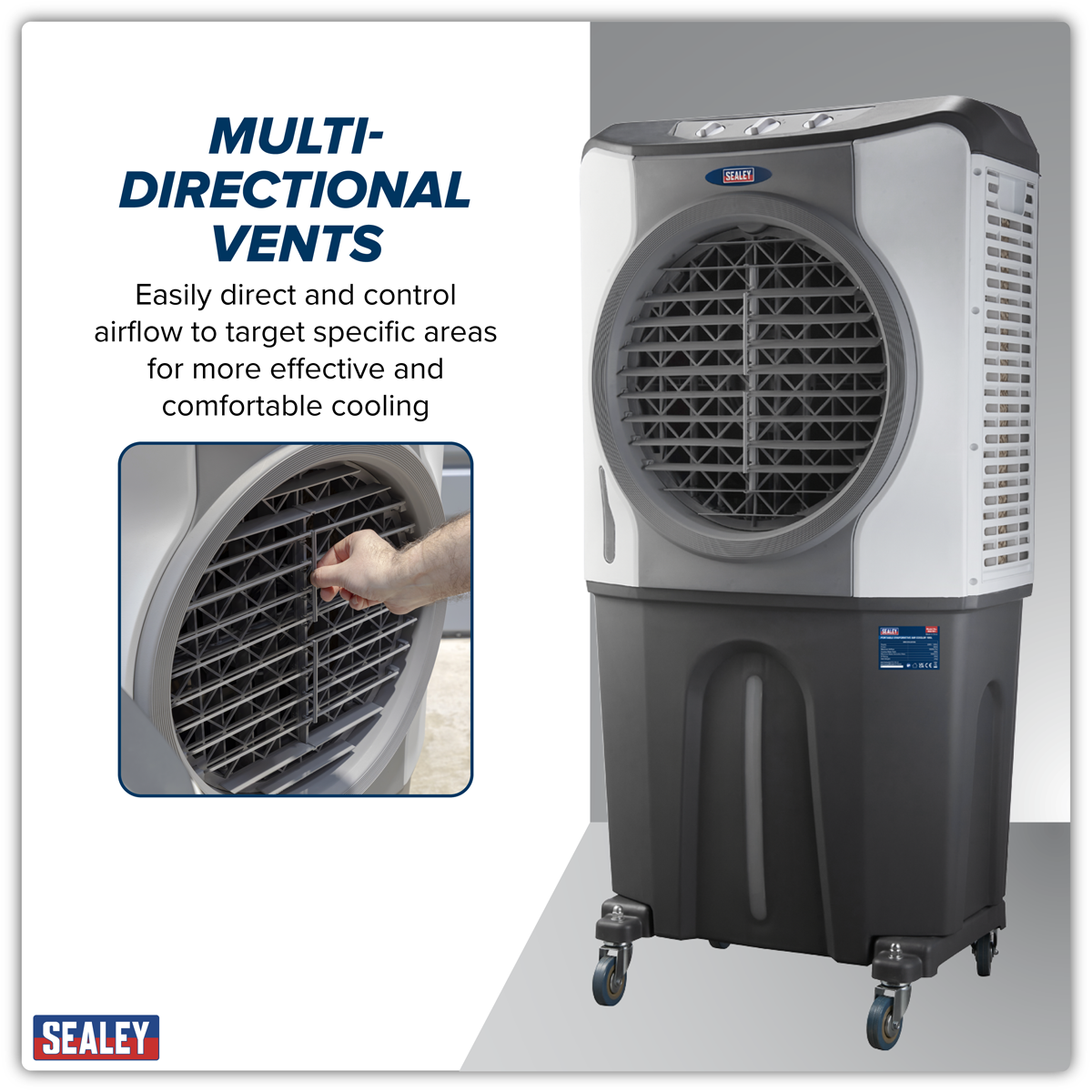 Sealey SAC101 Portable Evaporative Air Cooler 100L - additional view 8