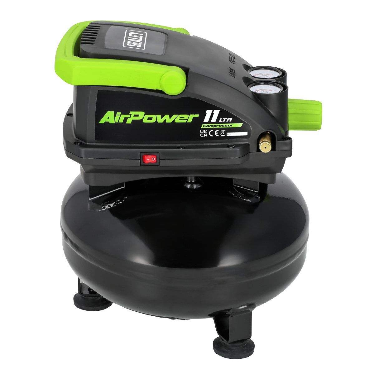 Sealey SAC1100 11L Oil Free Direct Drive Air Compressor 0.5hp - additional view 9