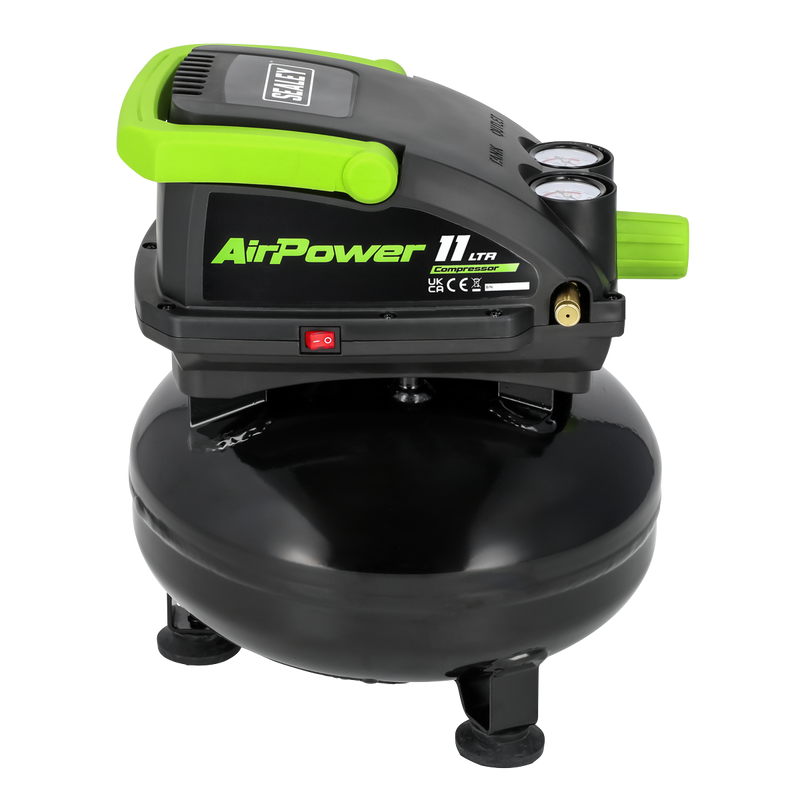 Sealey SAC1100 11L Oil Free Direct Drive Air Compressor 0.5hp - additional view 9