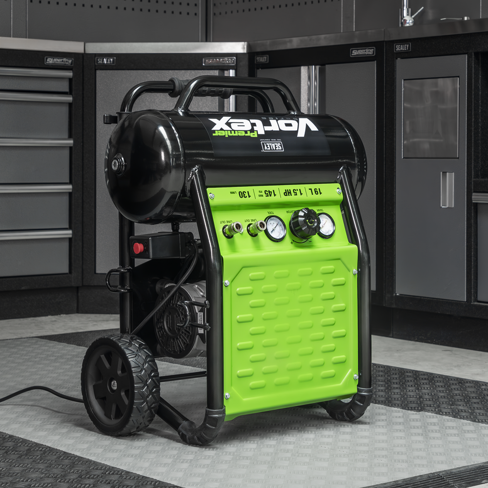 Sealey SAC1900 19L Oil Free Direct Drive Air Compressor 1.5hp - additional view 10