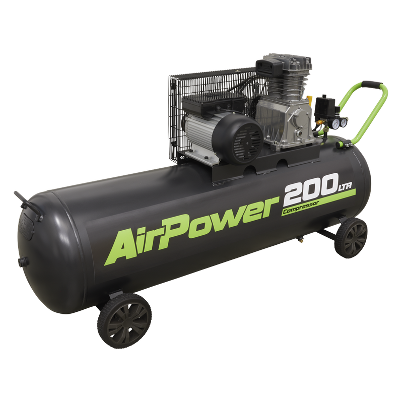 Sealey SAC20030B 200L Belt Drive Air Compressor 3hp - additional view 2