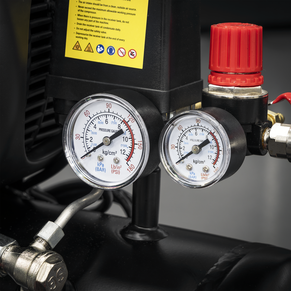 Sealey SAC2420A 24L Direct Drive Air Compressor 2hp - additional view 6