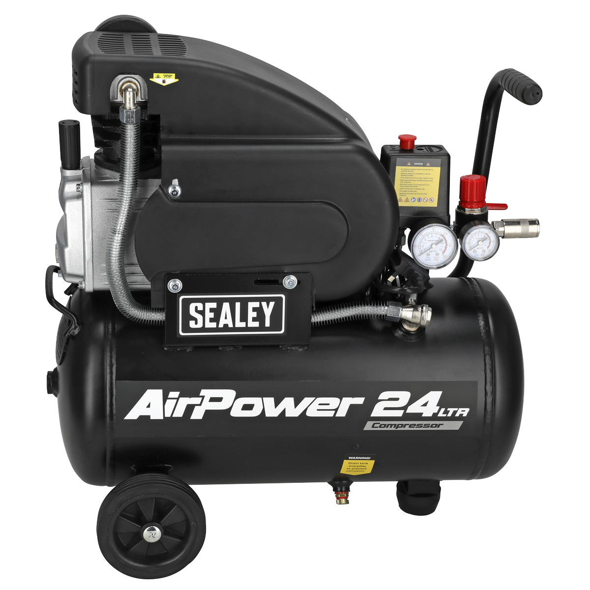 Sealey SAC2420A 24L Direct Drive Air Compressor 2hp - additional view 3