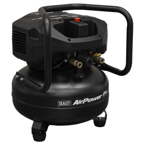 Sealey SAC24V 24L Oil Free Belt Drive Vertical Compressor 2hp - additional view 5