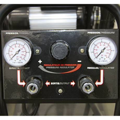 Sealey SAC3153B Premier 150L Belt Drive Air Compressor with Front Control Panel 3hp - additional view 2