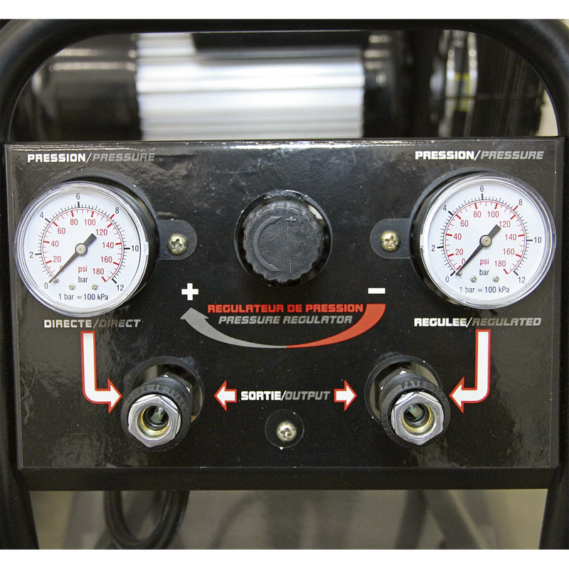 Sealey SAC3153B Premier 150L Belt Drive Air Compressor with Front Control Panel 3hp - additional view 2