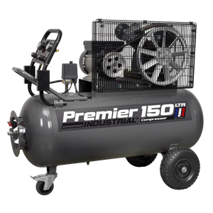 Sealey SAC3153B Premier 150L Belt Drive Air Compressor with Front Control Panel 3hp - additional view 8