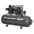 Sealey SAC32055B Premier 200L Belt Drive Air Compressor 5.5hp