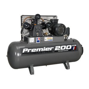 Sealey SAC32055B Premier 200L Belt Drive Air Compressor 5.5hp - additional view 7