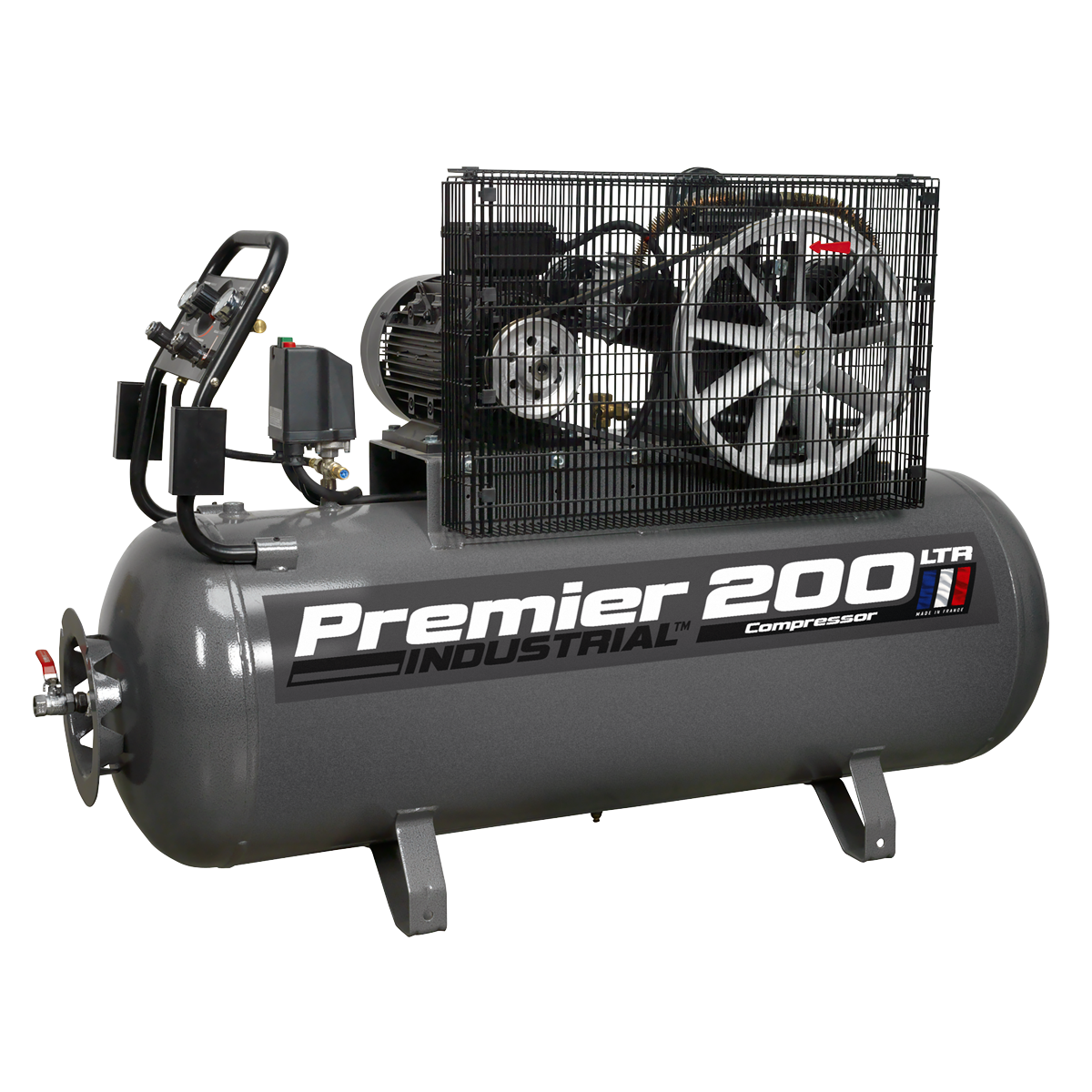Sealey SAC32055B Premier 200L Belt Drive Air Compressor 5.5hp - additional view 8