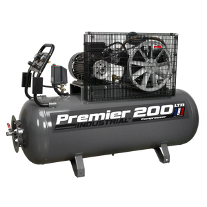 Sealey SAC32055B Premier 200L Belt Drive Air Compressor 5.5hp - additional view 8