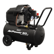 Sealey SAC5002 50L Oil Free V-Twin Direct Drive Air Compressor 3hp