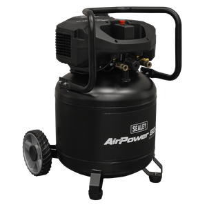 Sealey SAC50V 50L Oil Free Belt Drive Vertical Compressor 2hp - additional view 2
