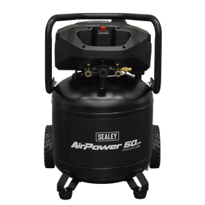 Sealey SAC50V 50L Oil Free Belt Drive Vertical Compressor 2hp - additional view 3