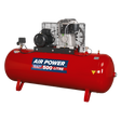 Sealey SAC55075B 500L Belt Drive Air Compressor with Cast Cylinders 7.5hp 2-Stage
