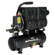 Sealey SAC6000S 6L Oil Free Low Noise Direct Drive Air Compressor 1hp