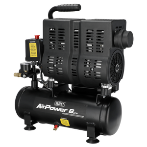 Sealey SAC6000S 6L Oil Free Low Noise Direct Drive Air Compressor 1hp - additional view 8