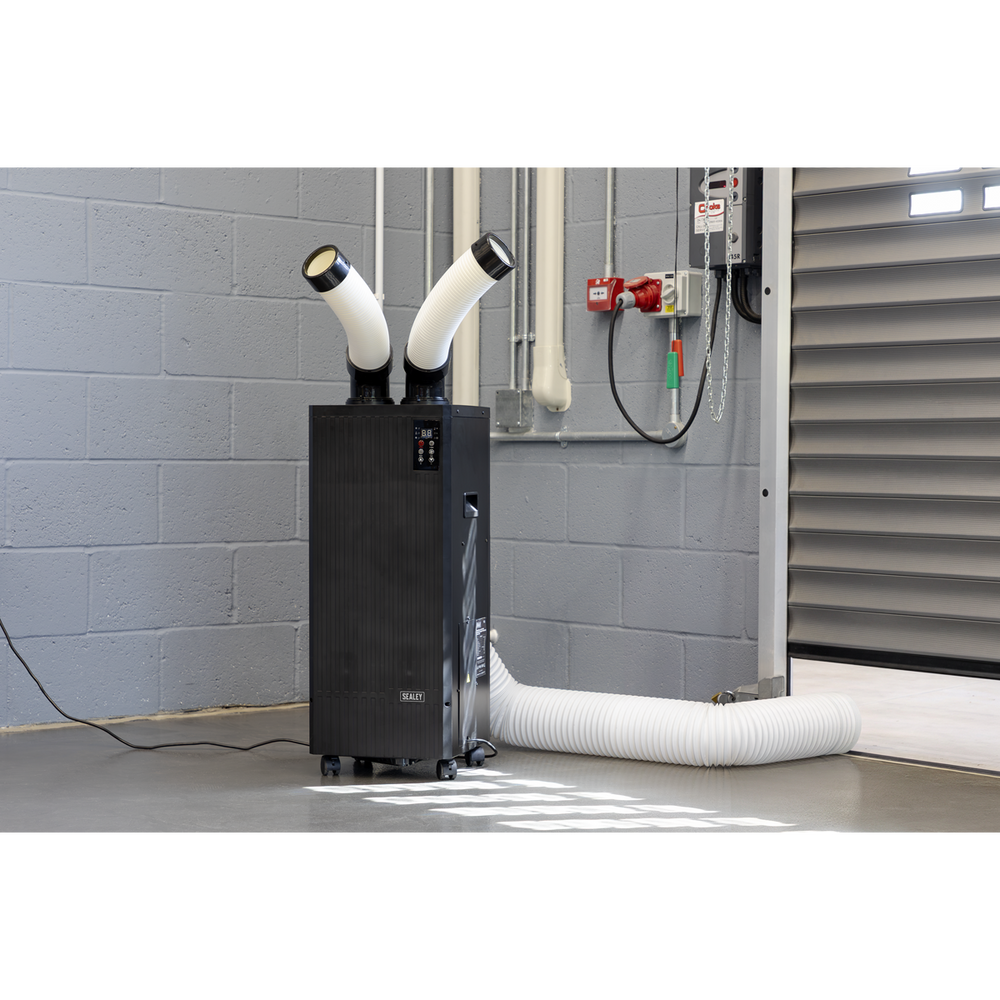 Sealey SAC8500 Industrial Spot Cooler Air Conditioner/Dehumidifier/Air Cooler 8,500Btu/hr (2.5kW) - additional view 2