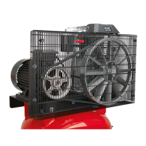 Sealey SACV52775B 270L Vertical Belt Drive Air Compressor with Cast Cylinders 7.5hp 2-Stage - additional view 2