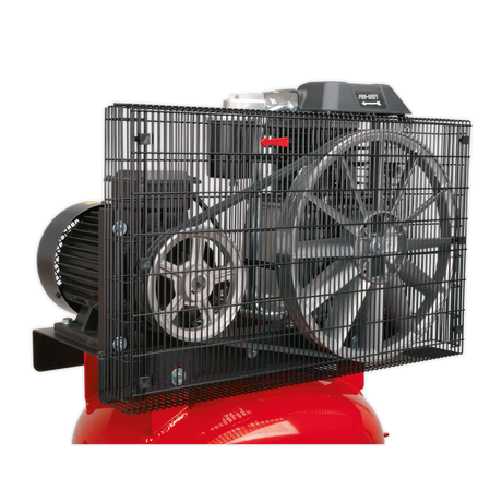 Sealey SACV52775B 270L Vertical Belt Drive Air Compressor with Cast Cylinders 7.5hp 2-Stage - additional view 2