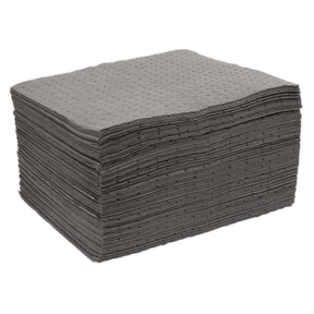 Sealey SAP01 Spill Absorbent Pads - Pack of 100