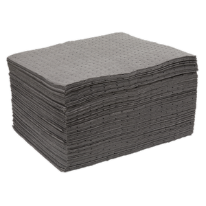 Sealey SAP01 Spill Absorbent Pads - Pack of 100