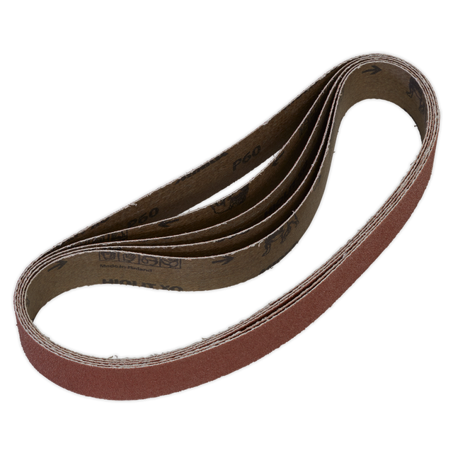 Sealey SB0010 30 x 540mm Sanding Belt 60Grit - Pack of 5