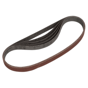 Sealey SB0020 25 x 762mm Sanding Belt 60Grit - Pack of 5