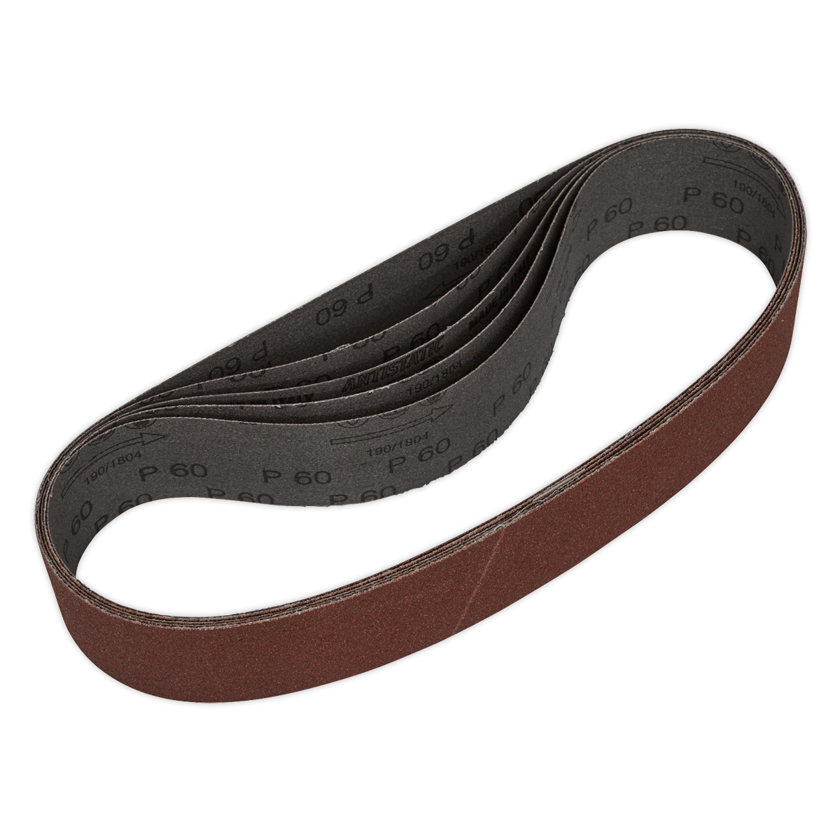Sealey SB006 50 x 686mm Sanding Belt 60Grit - Pack of 5