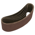 Sealey SB120457 76 x 457mm Sanding Belt 120Grit - Pack of 5